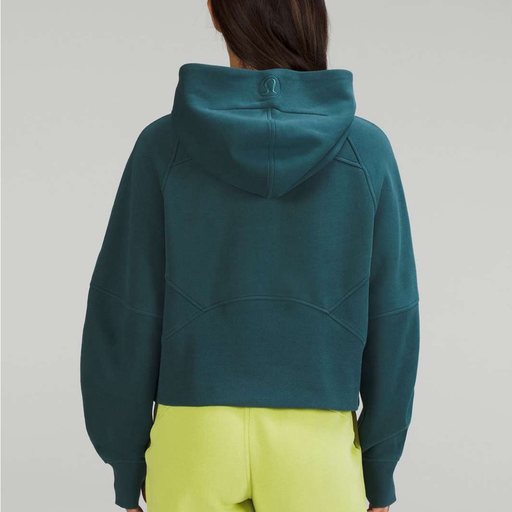 Green Jasper Scuba Oversized Half-Zip Hoodie Lululemon - Picture 6 of 6